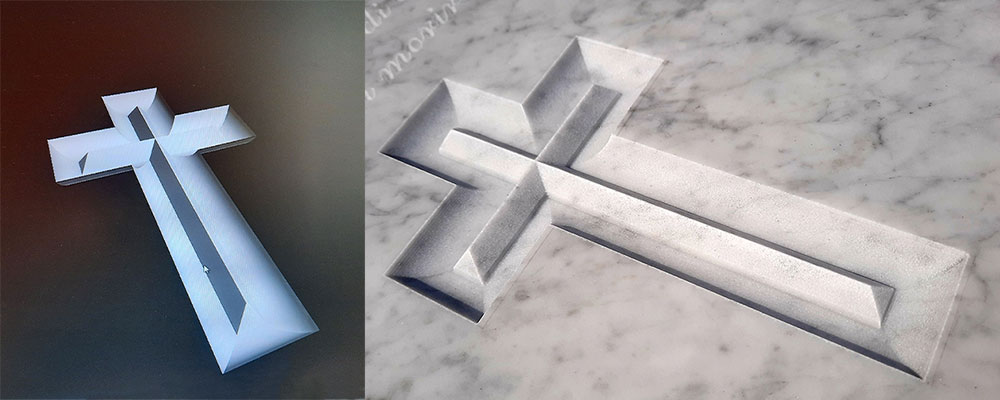 Progettazione bassorilievi funerari