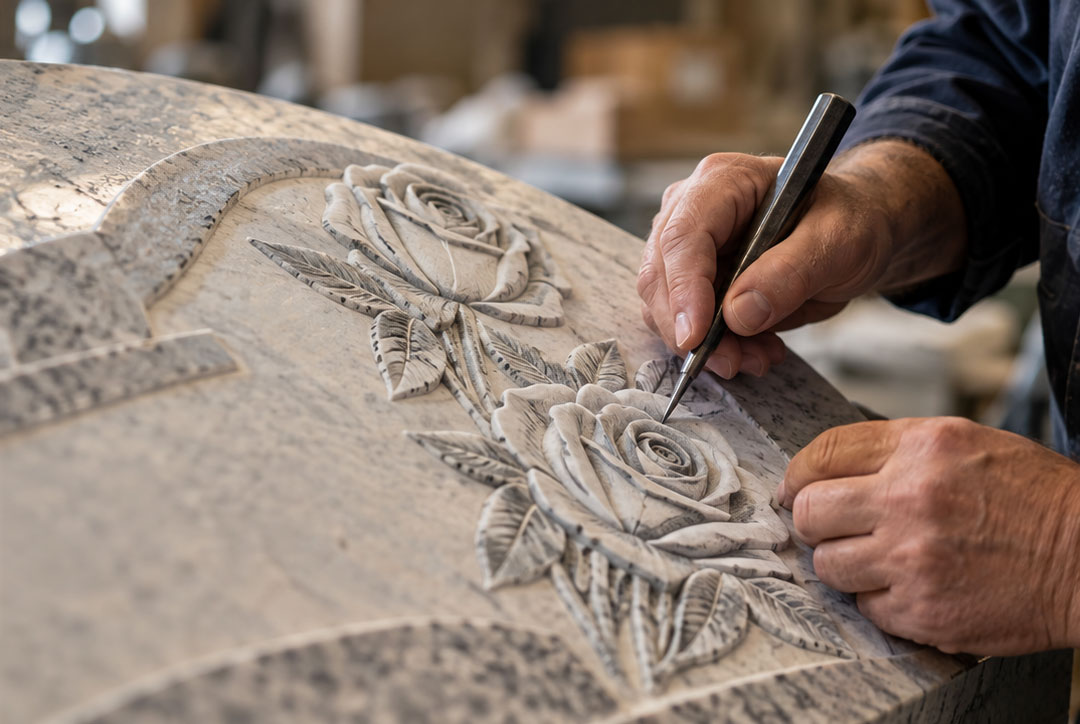 Consulenza per tombe in marmo